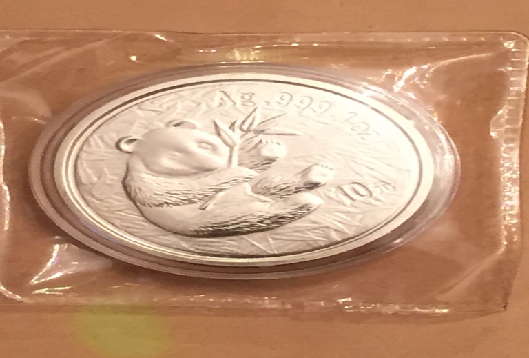 PANDA SILVER 0.999 COIN